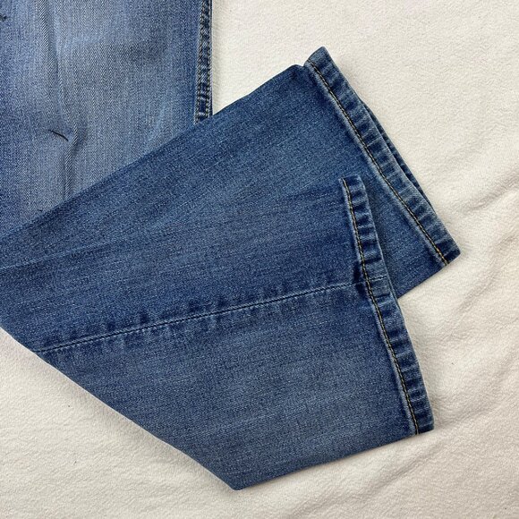 Levi's 513 Blue Jeans Size 31x32 Slim Straight Leg Mid-Rise Stretch Denim Men's - Picture 9 of 16